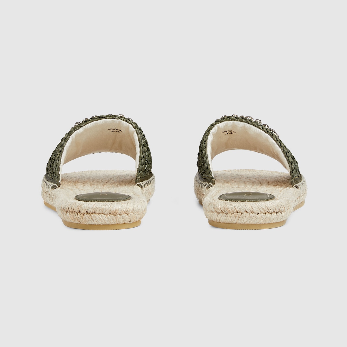 Gucci Women’s espadrille with crystal Interlocking G - Image 5